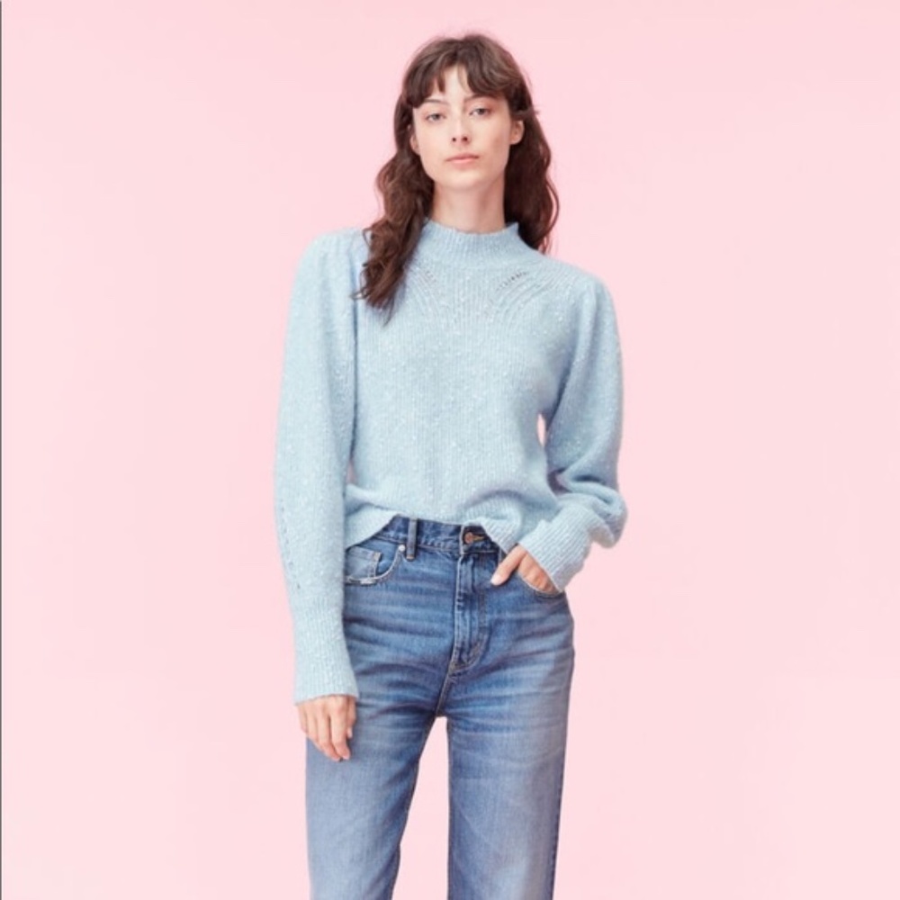 Rebecca Taylor Optic Tweed Sweater